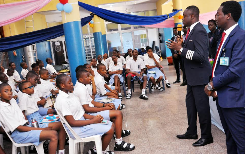 Arik Cabin Crew holds career talk at St. Francis Catholic Secondary School